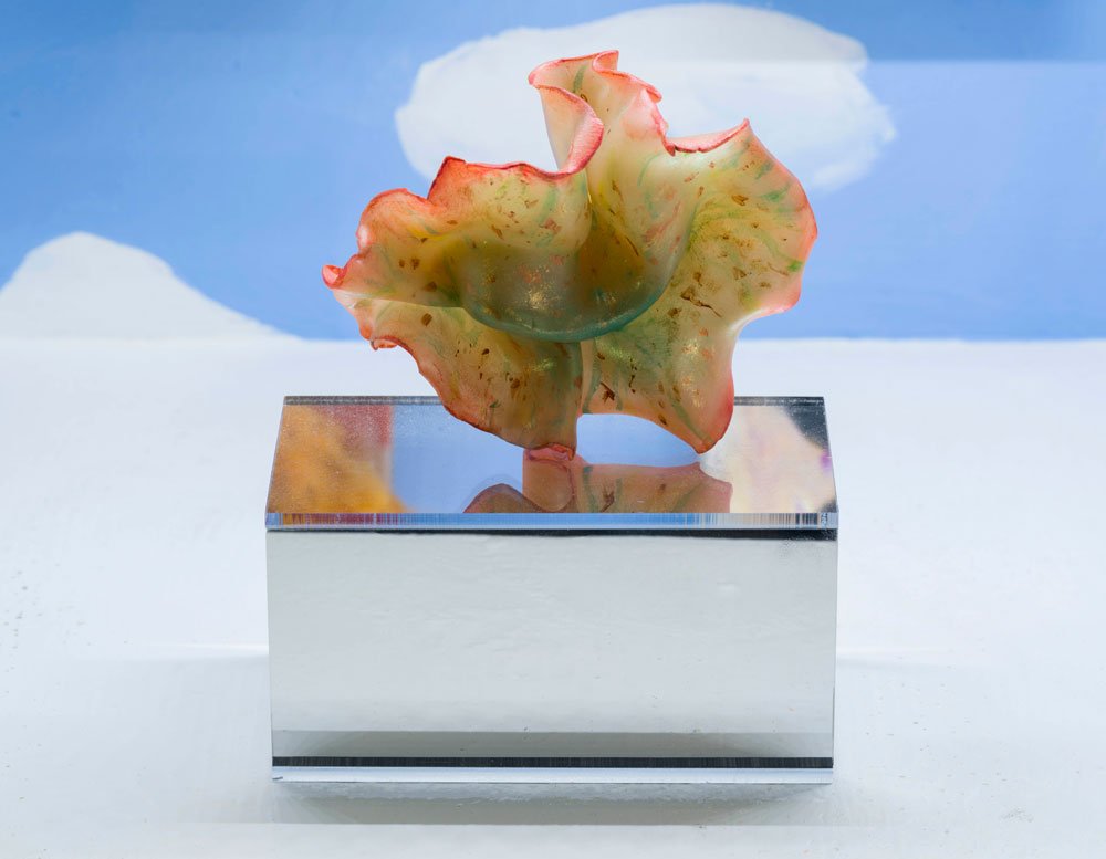Violet Hopkins, Untitled, 2019, polymer clay, 3 x 2.75 x 1.5 inches
