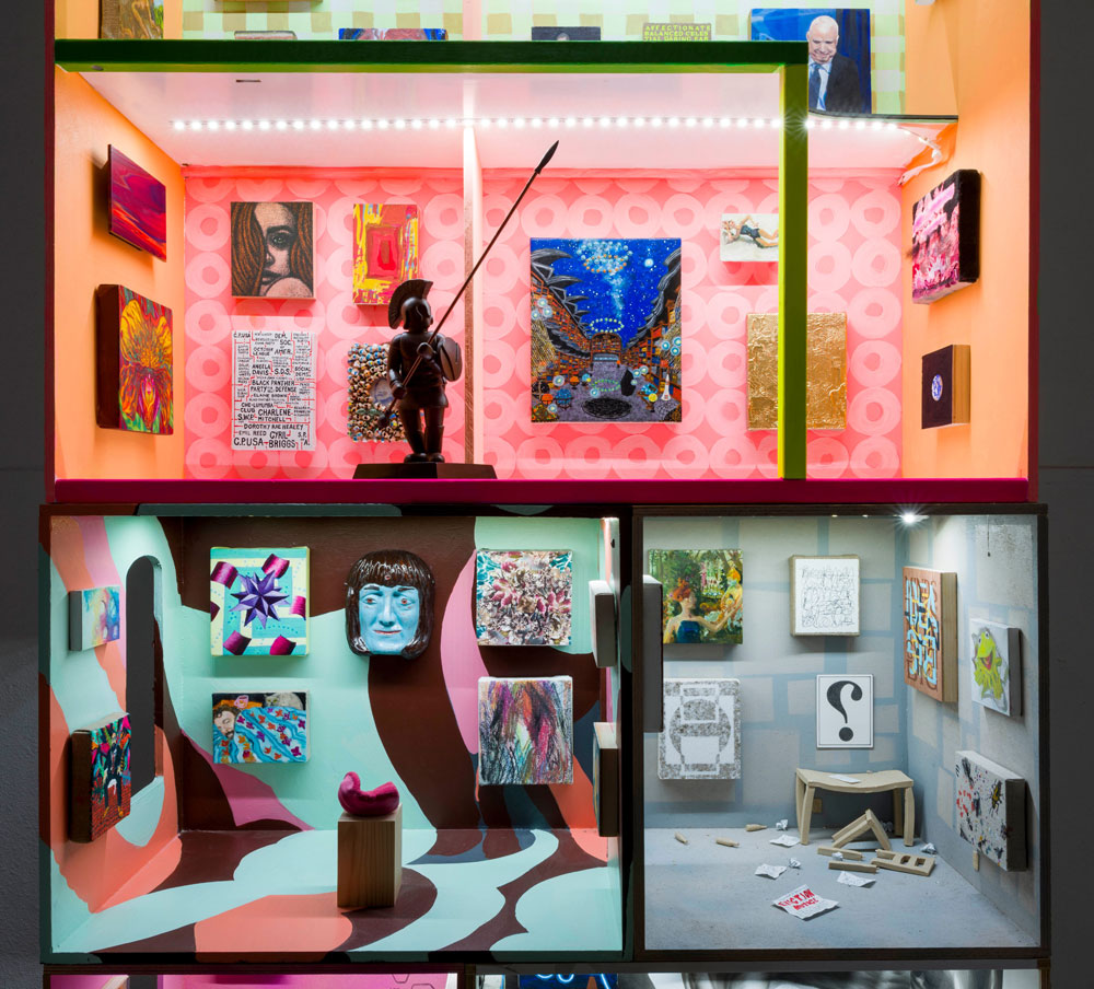 Installation view - Dream House - middle floors