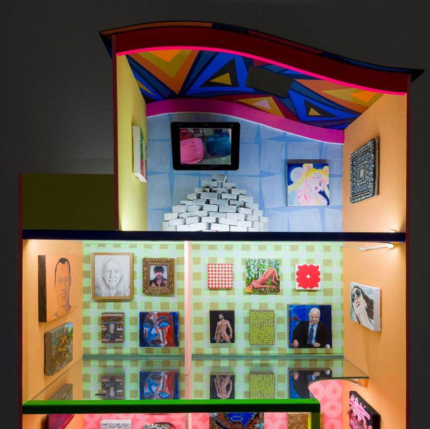 Installation view - Dream House - top floors