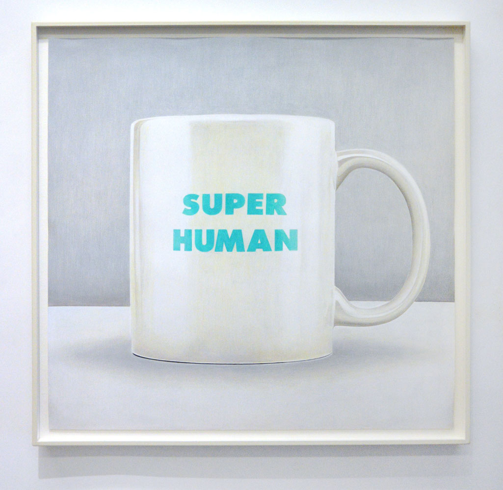 Doug Crocco, Super Human, 2019, color pencil on paper, 42 x 42 inches