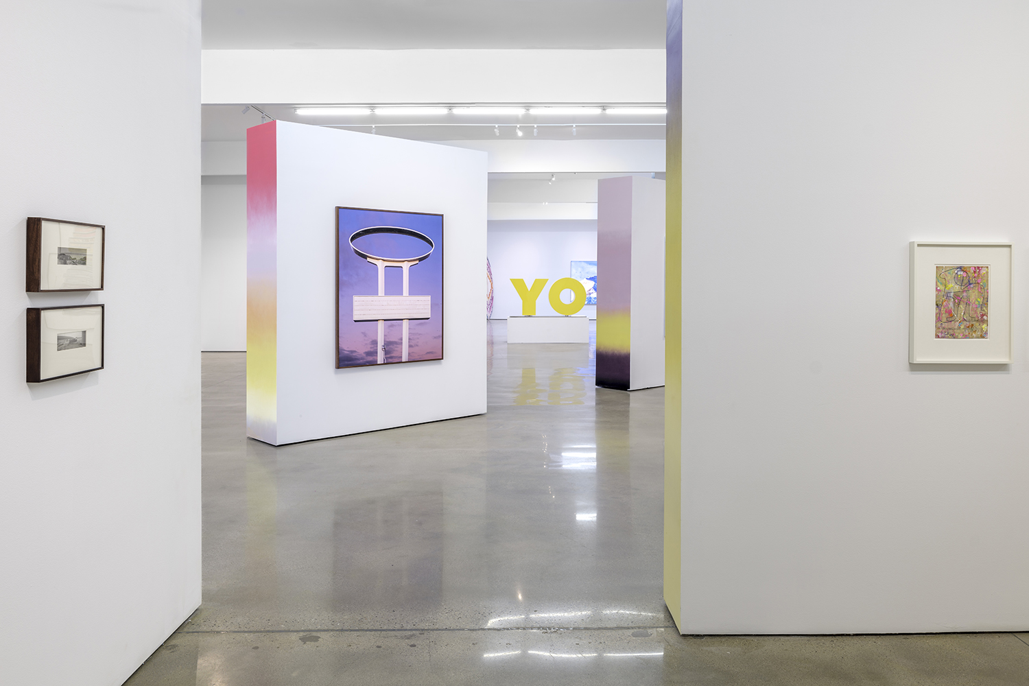 Installation view, Images courtesy The Hole, Los Angeles, 2024 Photography: Chris Young