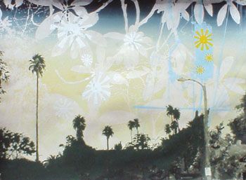 Scott Waterman, East, 2004, Ink, watercolor and gouache on paper, 22 x 30 inches