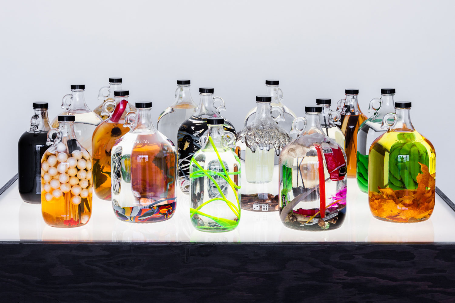 Lazaros, D4 Altar, 2018, Custom Light-table with 16 spells, dimensions variable