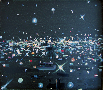 Tomory Dodge ,Lights (version), 2007, oil on canvas