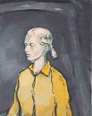 Neil Tait, Yello Girl, 2007, acrylic on canvas
